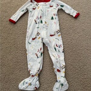LAKE pajamas kids Christmas footies